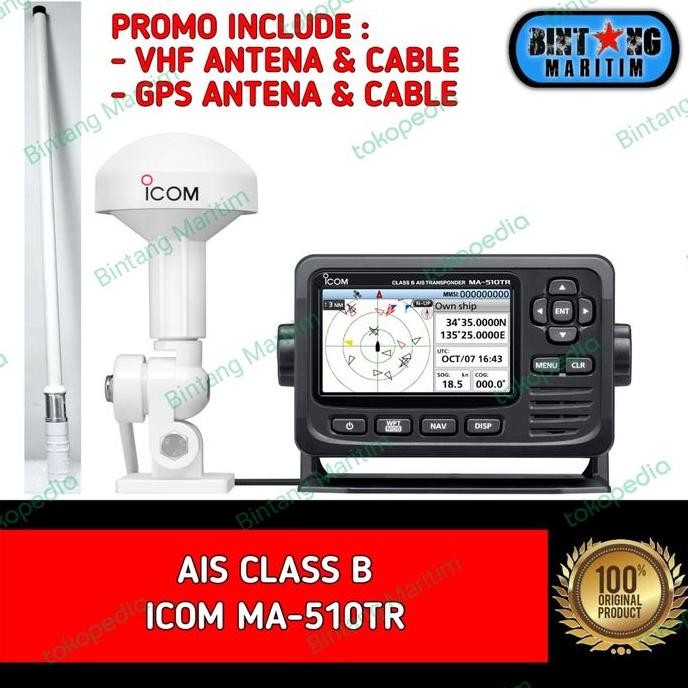 AIS CLASS B ICOM MA 510 TR MA 510TR MA510TR Pengganti MA 500TR MA500TR murah