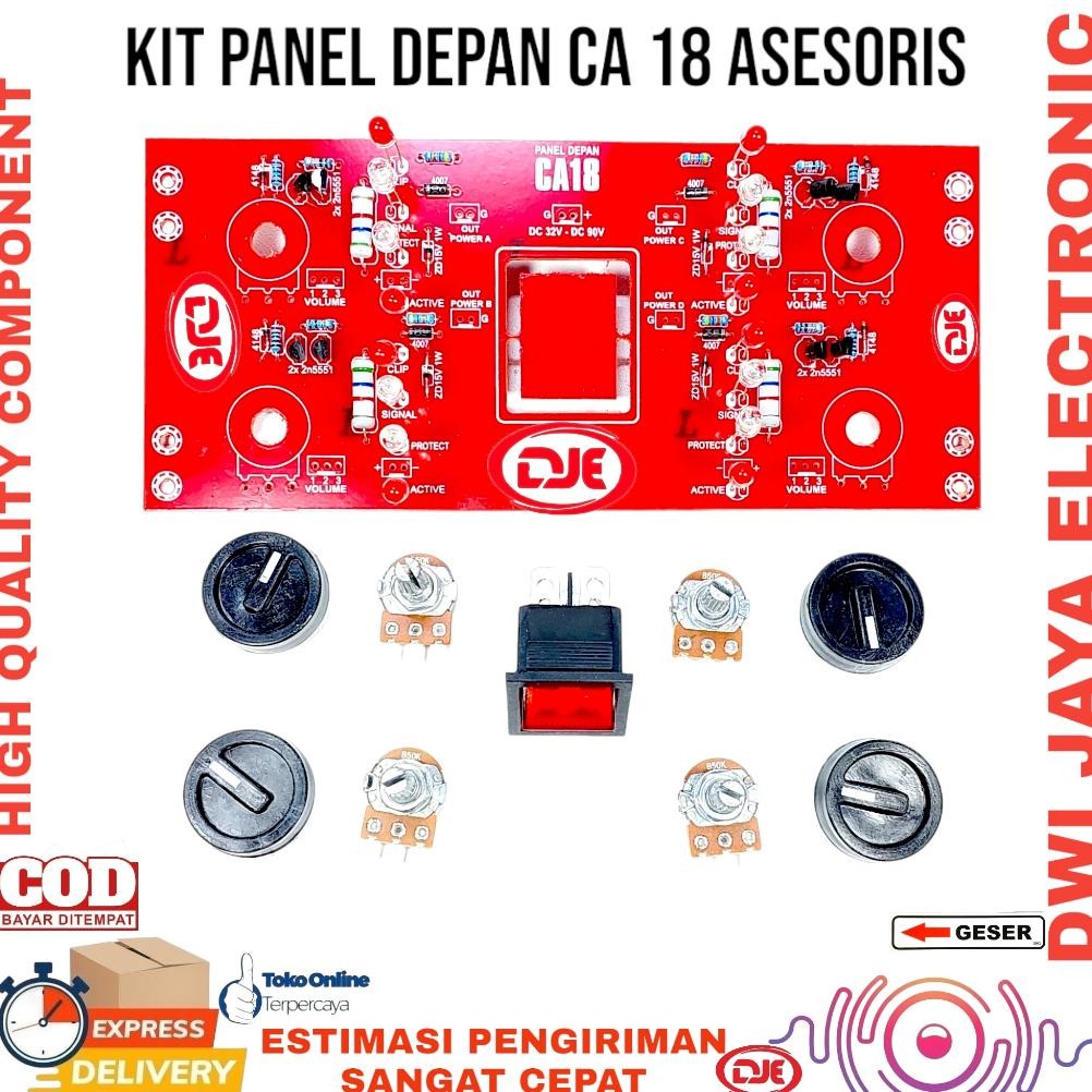 kit PCB PANEL DEPAN CA 18+ASSESORIES