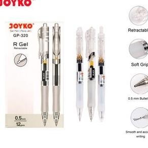 

Pen Gel JOYKO GP320 Cetek/Balpoin Bolpen Pena Pulpen Gel JOYKO GP-320