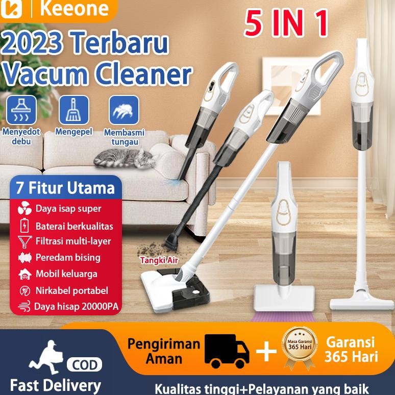Vacum Cleaner Mobil Portable Mini Penyedot Debu Vacum Cleaner Kasur Tanpa Kabel