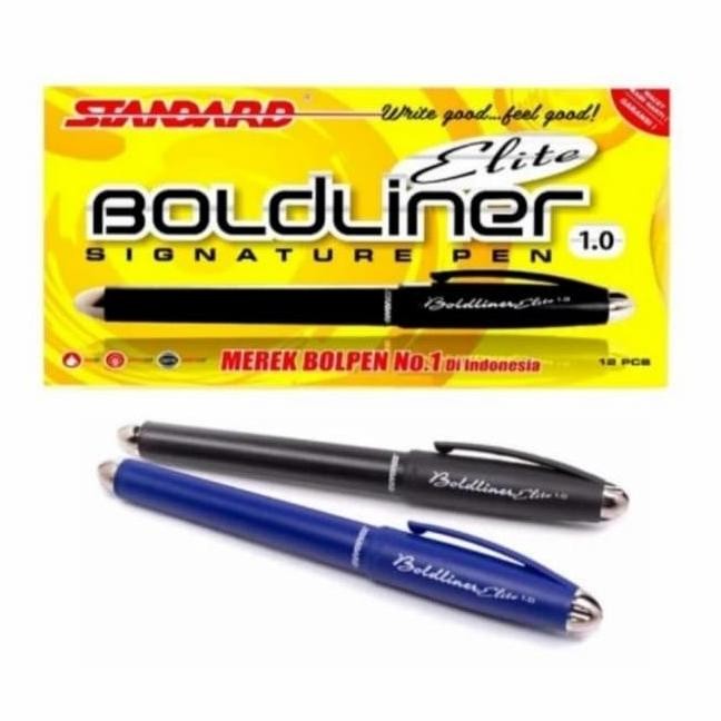 

TERLARIS! Pulpen Standar Boldliner Elite 1.0