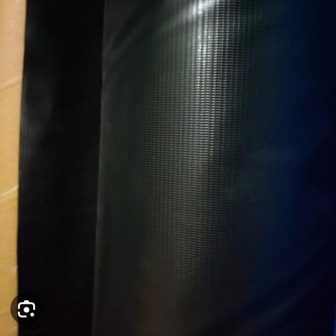 TERPAL TENDA 3X4 TERPAULIN SEMI KARET KOREA WARNA HITAM KTS