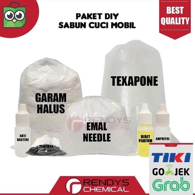 Paket Diy Bahan Sabun Cuci Mobil / Sabun Cuci Mobil / Car Wash Terbaru