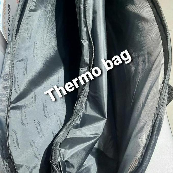 Tas Badminton Lining Abdq282 Tour Ii (Thermo Bag 2R) Kotak - Original Terbaru