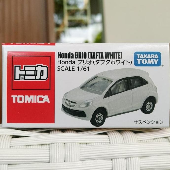 TERBARU Tomica Honda Brio Putih - Mint Condition