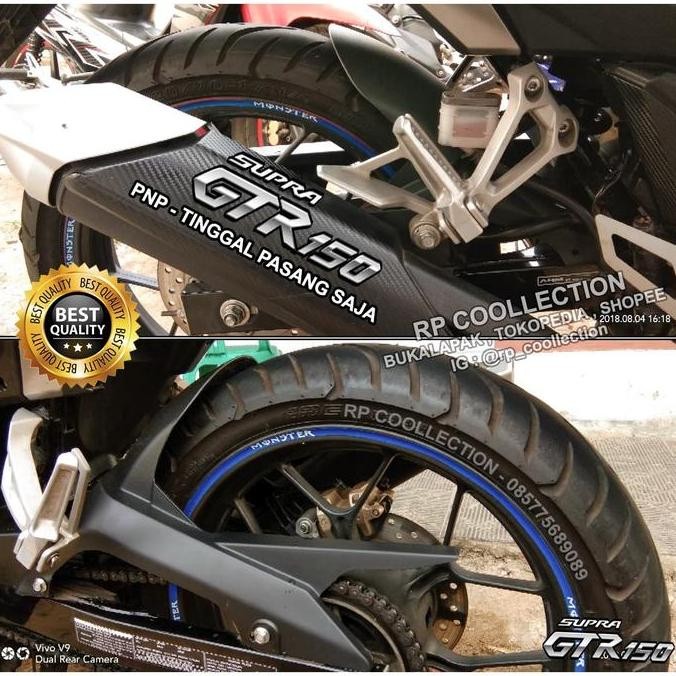 Spakbor Kolong Supra Gtr 150 Ban Jumbo Gambot Uk 120 130 140 Hugger