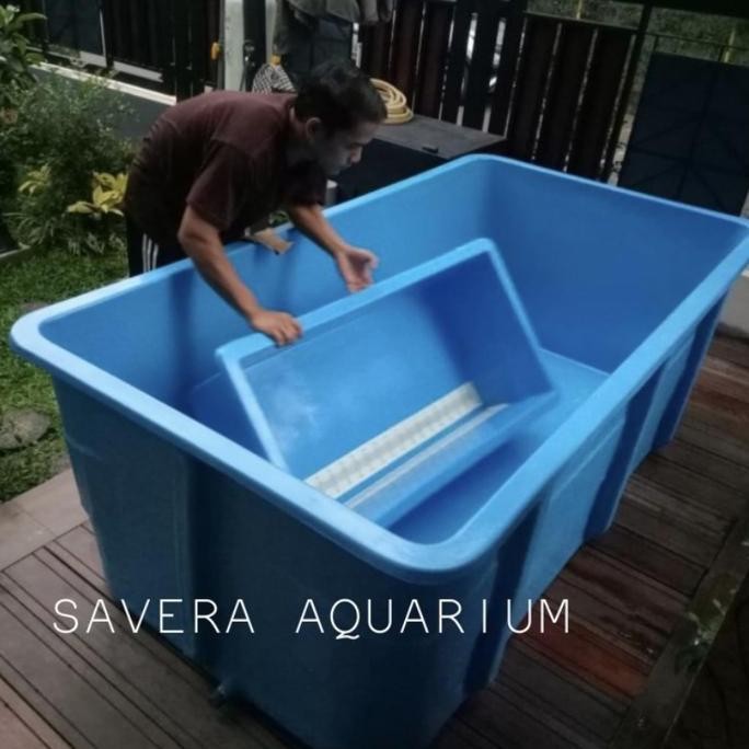 Terbaru BAK FIBER 200x180x60 CM / BAK PENANGKARAN / FIBER KOI / KUALITAS BAGUS Segera Dapatkan