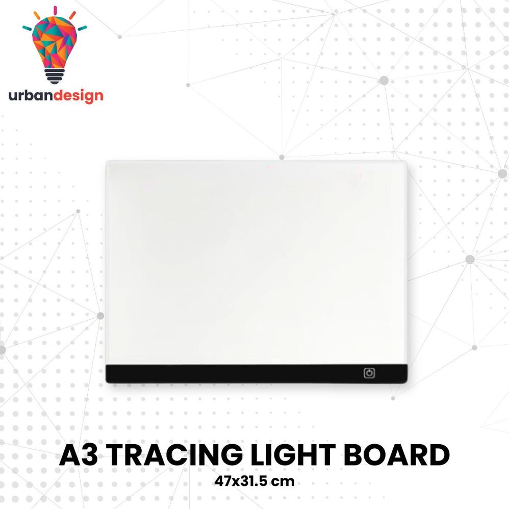 A3 Digital Graphics LED Drawing Board Edge Light Box Tracing