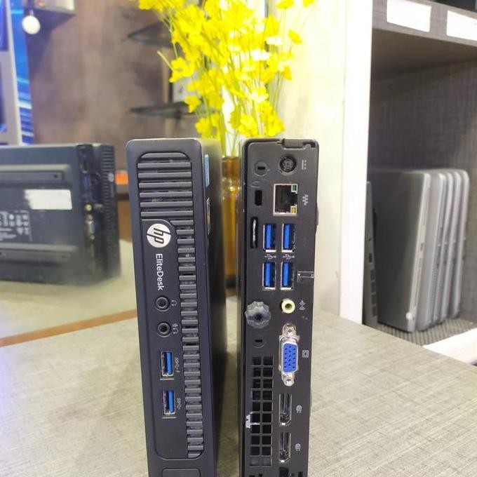 Pc Mini / Cpu Ultraslim Hp Elitedesk 800 G1 Core I5 Gen 4-4Gb-500Gb New Stok