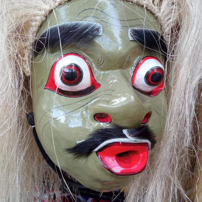 :<:<:<:<] topeng penari jauk wajah manusia