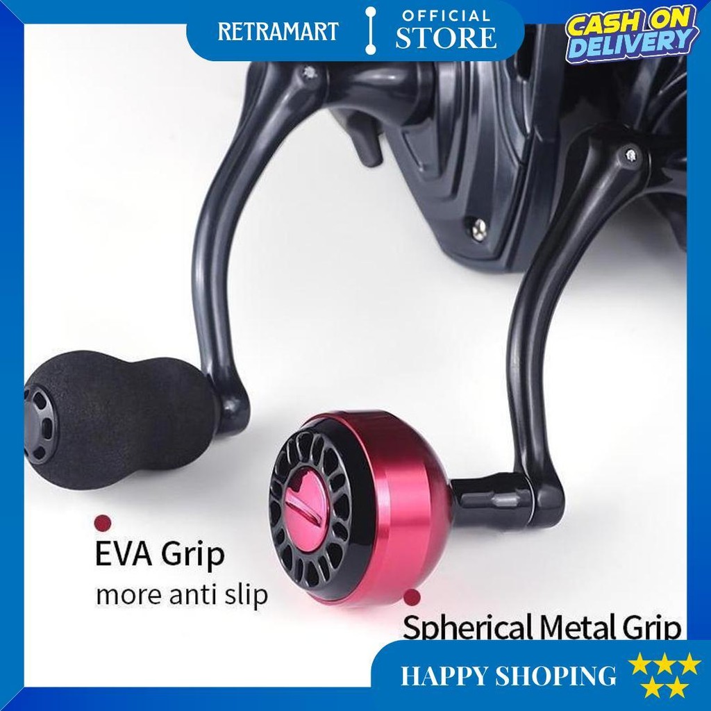 2024 New Daido Reel Pancing Power Handle Original 30Kg Drag Fishing Reel 12+1Bb Rell Pancing Seaking