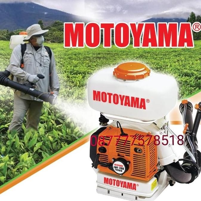 Mistblower Motoyama 3WF-700 Turbo. Alat Semprot Hama