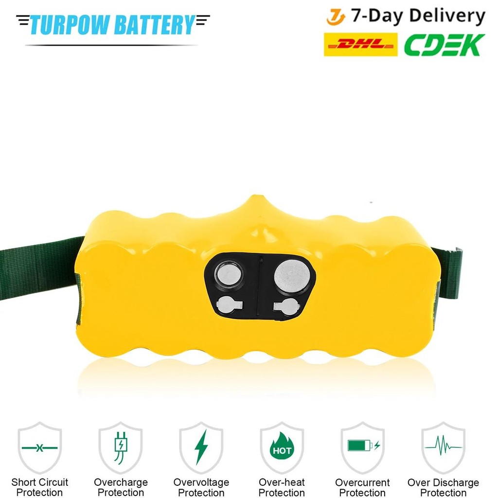 Upgrade 14.4V 5000mAh Ni-Mh Battery For iRobot Roomba 500 600 700 800 900 series 890 880 870 860 675