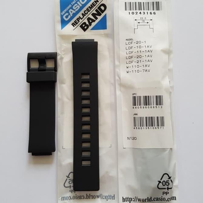 baru TALI JAM STRAP JAM LDF-20 LDF-10 LDF-11 LDF-21 W-110 ORIGINAL