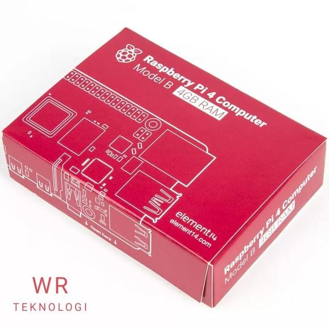 Raspberry Pi 4 Model B Ram 4Gb New Stok