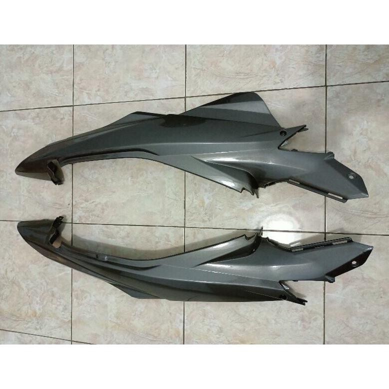 cover body motor Suzuki Satria Fu facelift new rna abu-abu