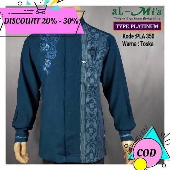 baru  Baju Koko al-mia PLATINUM (seri terbaik dari koko al-mia)