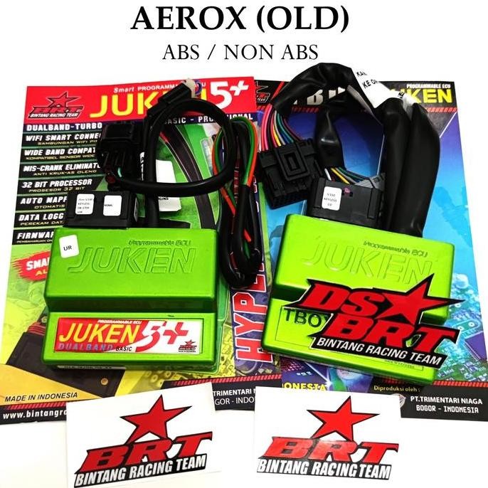 ECU BRT JUKEN 5+ Plus & TBOX AEROX Old 155 Racing Turbo Dualband