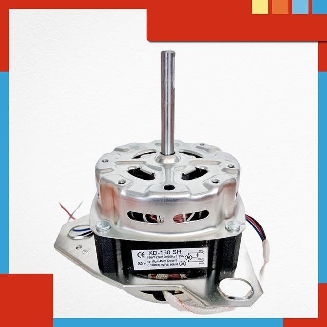 Motor Dinamo Pencuci Mesin Cuci Sharp Super Aquamagic ES-T85CR Wash