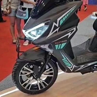 Stiker Motor Electric Fox R Polytron