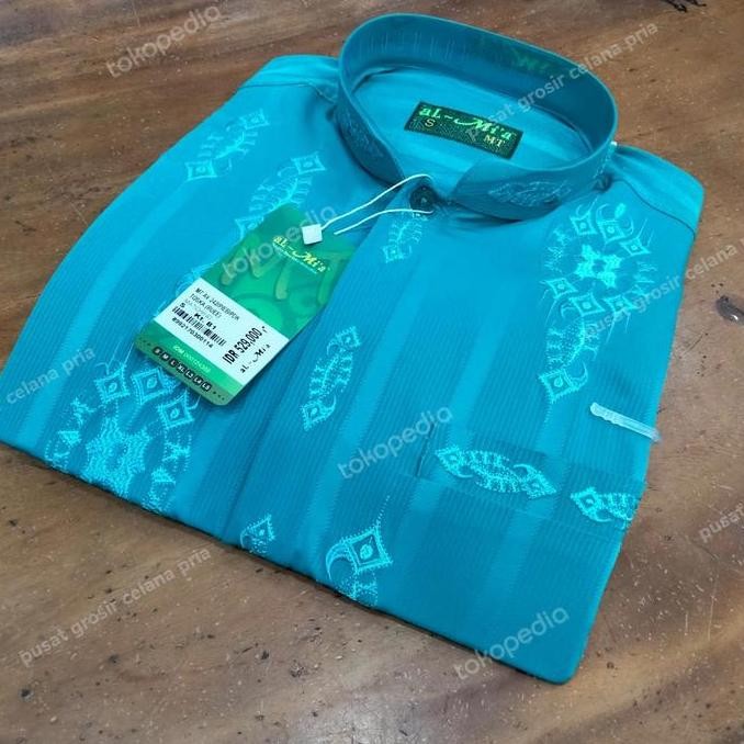 baru  Promo Baju koko lengan Pendek al mia jumbo size - baju koko oversize