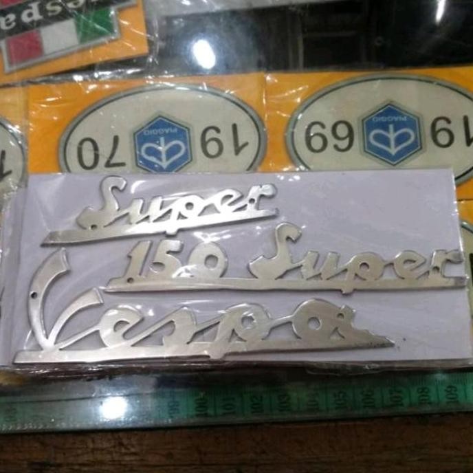 Emblem set vespa super