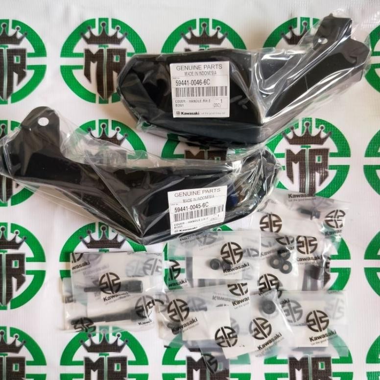 handguard hand guard pelindung tangan set kasaki klx 230 230r orginal