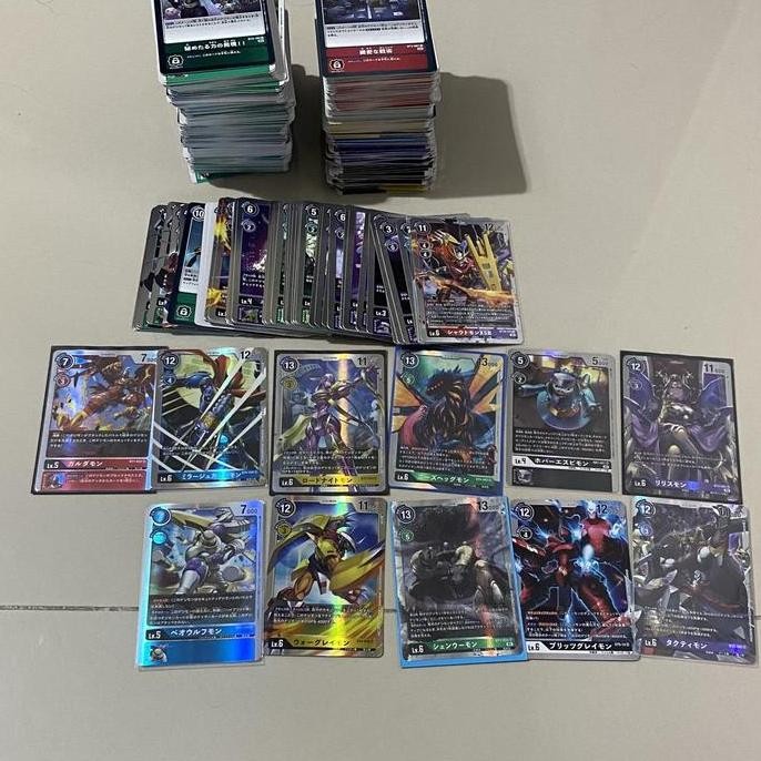 lelangan kartu digimon 17