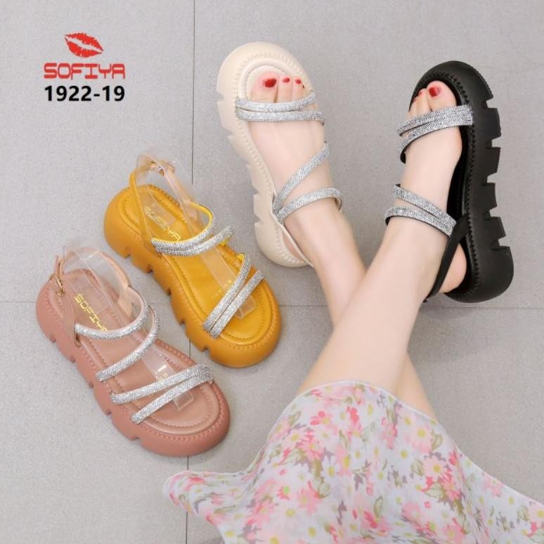 best seller Sandal SOFIYA Wedges Ori Promo Special Ramadhan readyy