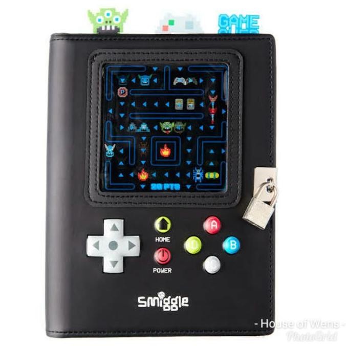 

READY SMIGGLE GAME OVER LOCKABLE A5 NOTEBOOK - DIARY SMIGGLE NEW