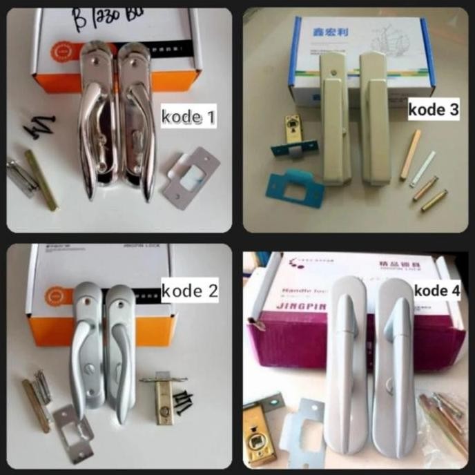 Kunci Pintu Kamar Mandi "Lecet"/Kunci Pintu Alumunium/Kunci Pagar Besi