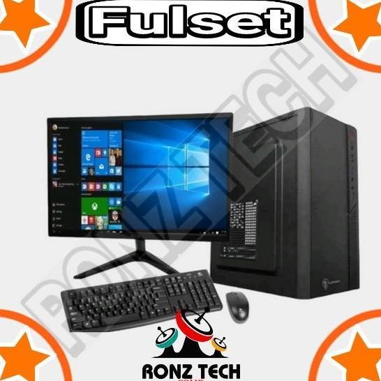Komputer Full Set Cocok Untuk Office | Intell Core I5 Ssd Hdd New Stok