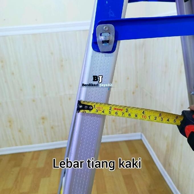 Tangga Lipat 2 Meter / Tangga 2 Fungsi Kuat Kokoh