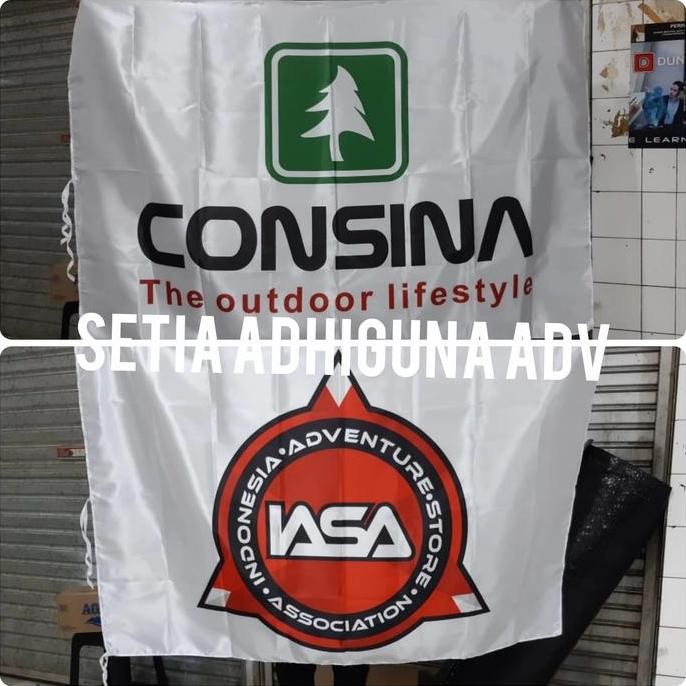 bendera custom printing