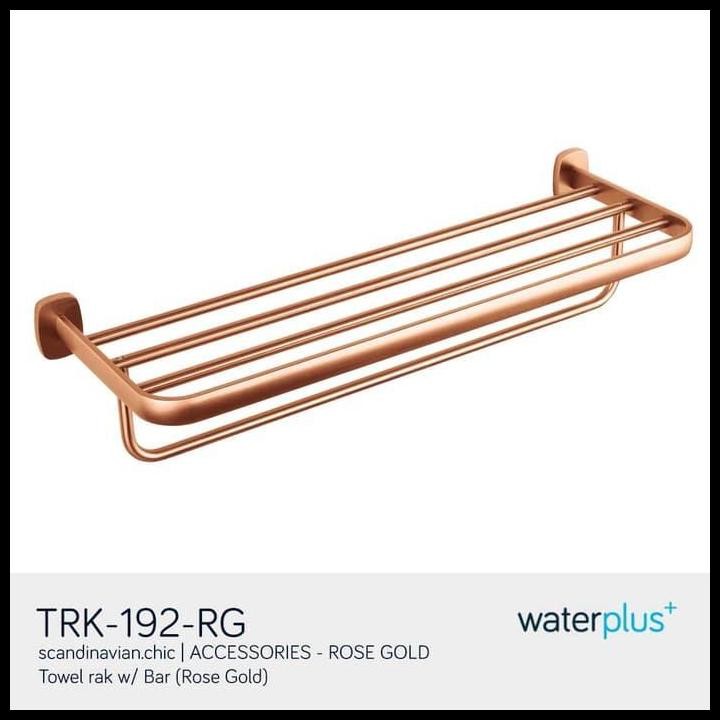 Rak handuk rose gold / rak handuk classic