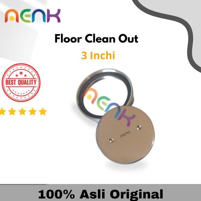 CO 3" / Floor Clean Out / Tutup Septictank