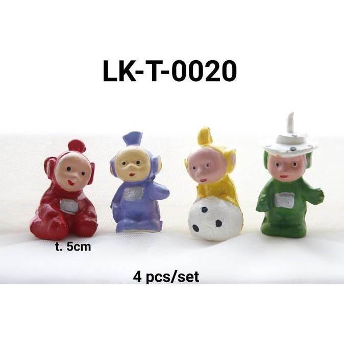 LK-T-0020 Topper mainan KARAKTER lokal Teletubbies sekolah