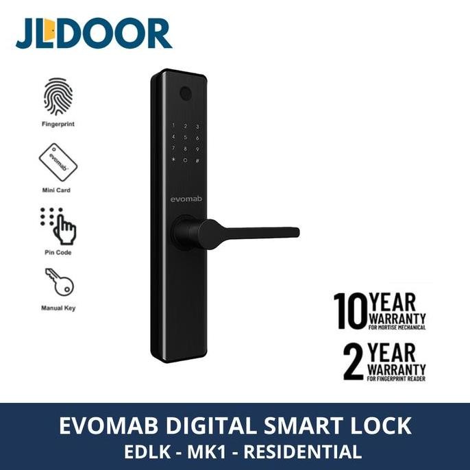Digital Door Lock - Smart Door Lock - Kunci Digital Evomab Smart Home