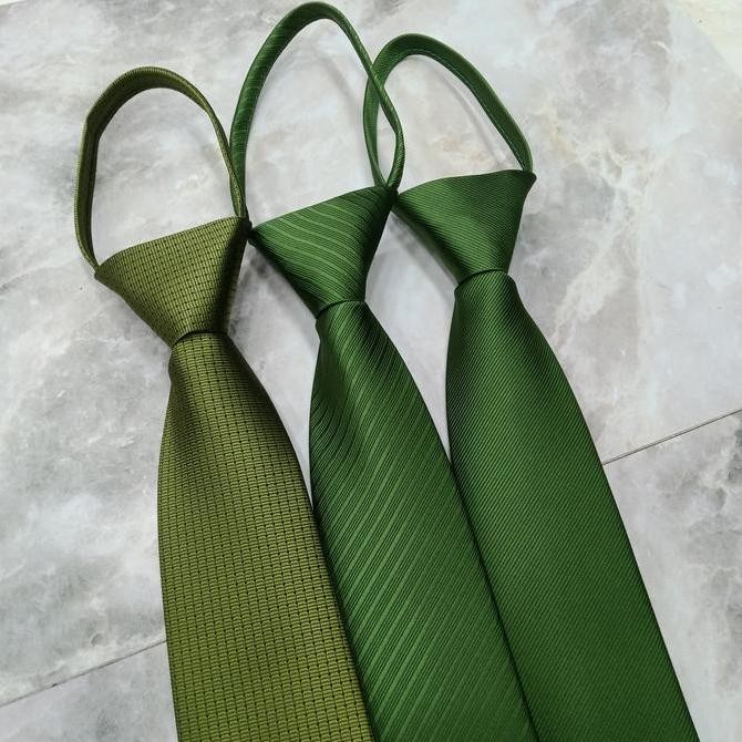 ready dasi hijau army dasi hijau olive dasi pesta pernikahan wedding pria