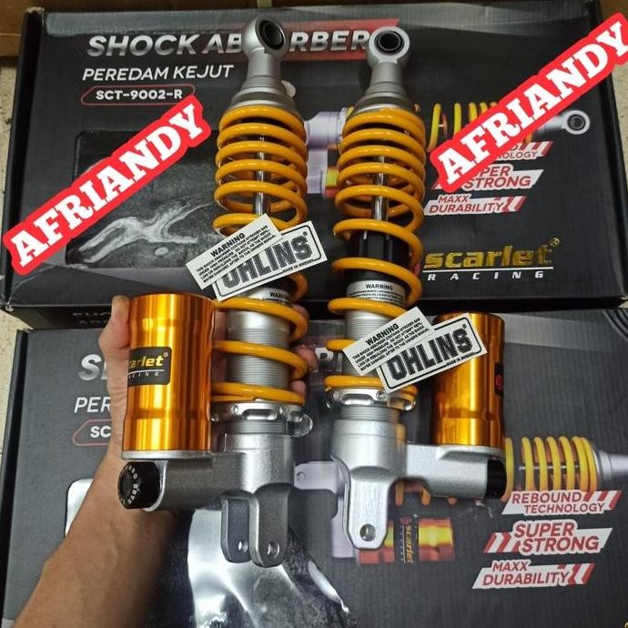 Shock SCARLET 9002 NMAX orinal tabung bawah klik rebound