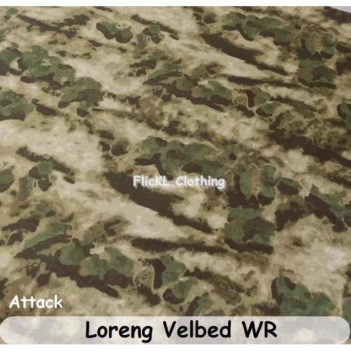 ready Bahan Kain Loreng Velbed58 WR Malvinas Velbed Malvinas AD Tempur Ecer