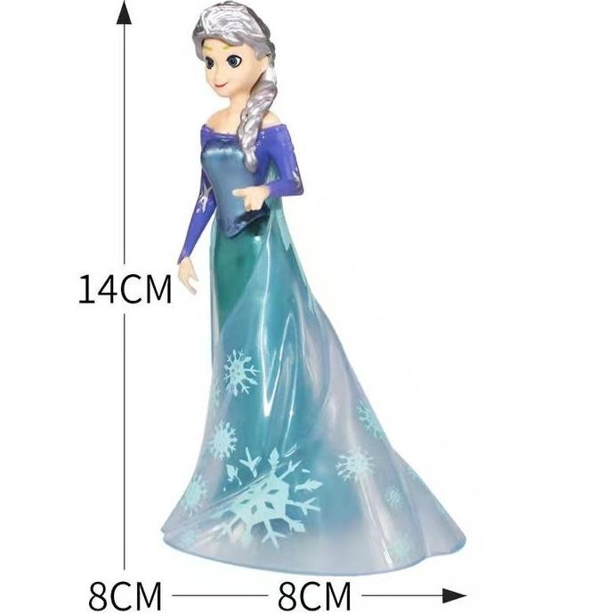 Cake Topper Elsa Frozen Disney Hiasan Cake Figure Elsa Frozen Dewasa