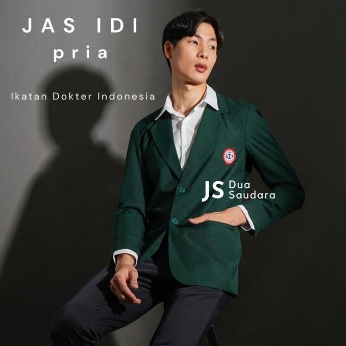 ready Jas idi pria siap pakai / jas dokter idi pria / baju idi pria