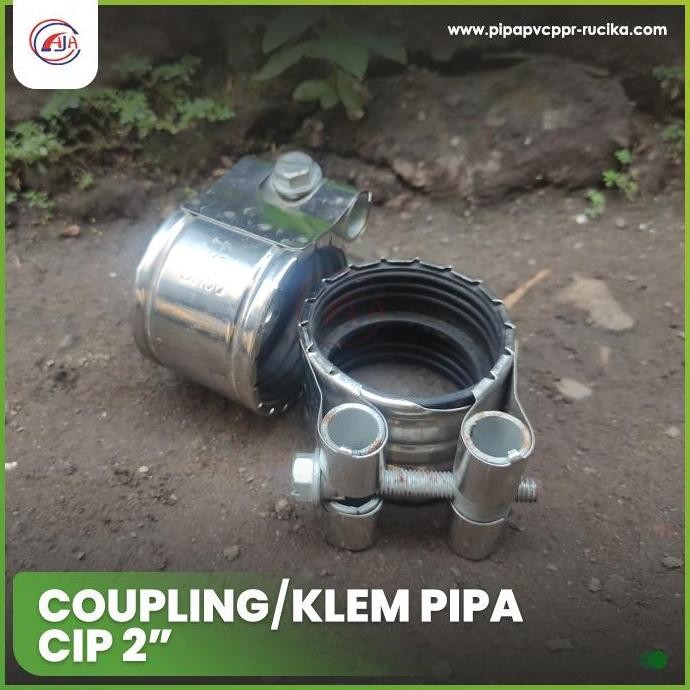 Coupling/Klem Pipa CIP (Cast Iron) 2 inch