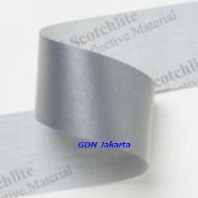 3M Scotchlite 8912 Silver Fabric , Size 2 Inch X 200 Meter