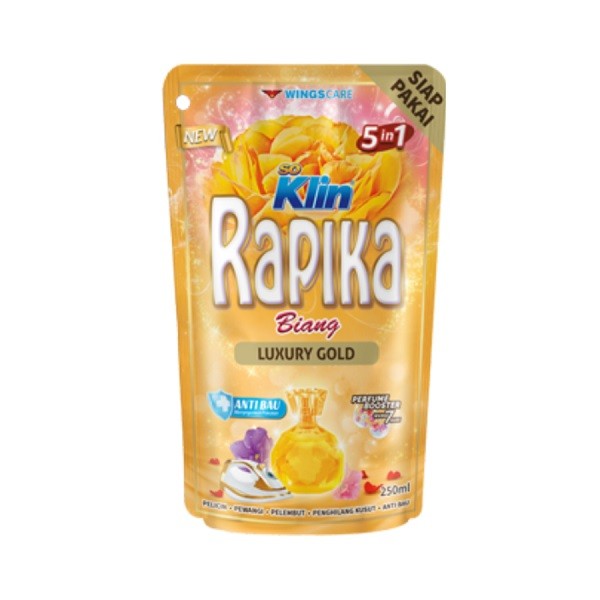 

RAPIKA BIANG LUXURY GOLD POUCH 250 ML