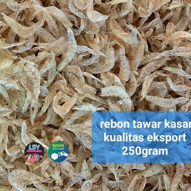 

Udang Rebon Tawar Kasar Kualitas Eksport ( Asli Tawar ) 250Gr