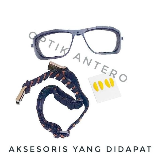 kacamata safety minus prescrition safety glasses uvex sw 07 brown