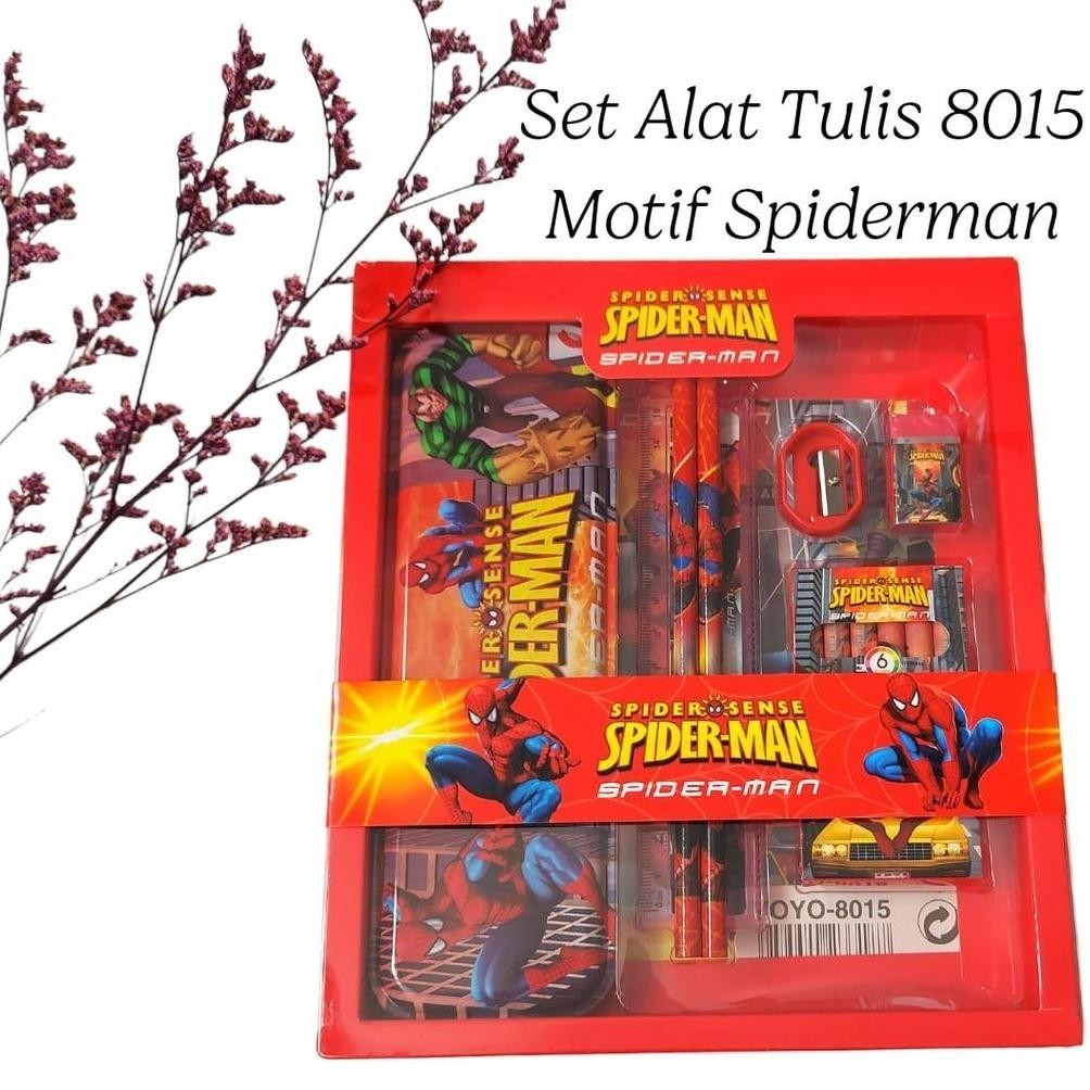 

Ht-12 8015 Paket Alat Tulis + Kotakpensil / Souvenir Ulang Tahun Atk Set Anak Karakter Ht-12