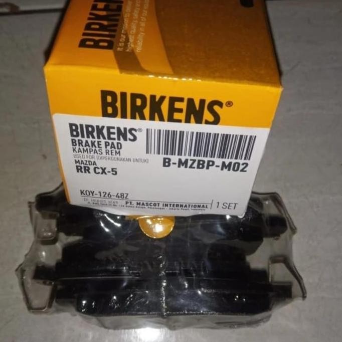 KAMPAS REM BRAKE PAD BELAKANG CX5 CX-5 CX 5 SKYACTIVE